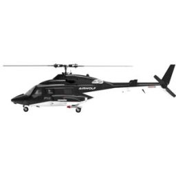 FliteZone Bell 222 GPS (Airwolf) Hélicoptère RC à simple rotor prêt à voler (RtF)