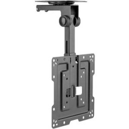 My Wall HL 45-2 L Support décran pour plafond 1 Écran(s) noir inclinable, rotatif, support de plafond