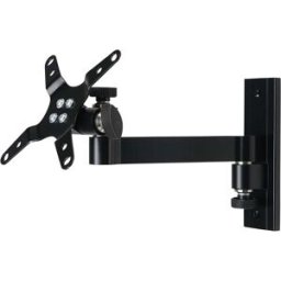 SpeaKa Professional SP-6456756 Support mural pour écran 1 Écran(s) 33,0 cm (13) - 76,2 cm (30) noir inclinable, mobile, extensible