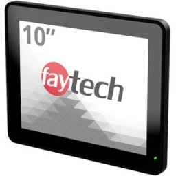 Faytech FT10TMCAPOB Moniteur tactile CEE: C (A - G) 24.6 cm (9.7 pouces) 1920 x 1080 pixels 4:3 10 ms HDMI™, DisplayPort, VGA, USB-B, Audio-Line-in IPS LCD
