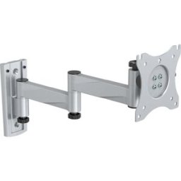SpeaKa Professional SP-WMM-202 Support mural pour écran 1 Écran(s) 33,0 cm (13) - 76,2 cm (30) argent inclinable, mobile, extensible