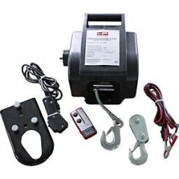 HP Autozubehör Treuil à câble 20604 Force de traction (au repos)=900 kg Force de traction (en roulant)=2.7 kg commande filaire, télécommande sans fil