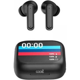 Cool Écouteurs Sans Fil Lcd Ambient Black One Size unisex