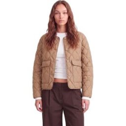 Jack & Jones Veste Hope Quilted Jjxx Petrified Oak / Diamond Quilt XS Femme