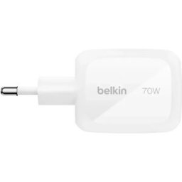 Belkin Chargeur Mural Usb-a Et Usb-c Boostcharge Pro 70w & Adapter Kit White One Size unisex