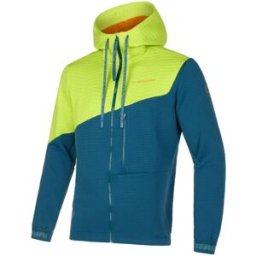 La Sportiva Sweat La Spotiva Method Hoody (Storm blue/Lime punch) Homme S