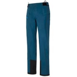 La Sportiva Pantalon ski de randonnée Crizzle EVO Shell Pant M (Storm Blue/Electric Blue) Homme L