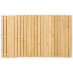 MONOPRIX Tapis de salle de bain à rouler caillebotis en bambou, 40x60cm Unique