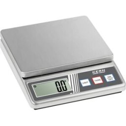 Kern FOB 5K1S Balance de table FOB 5K1S Plage de pesée (max.) 5 kg Lisibilité 1 g à pile(s) argent