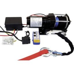 Treuil à câble Berger & Schröter 31778 Force de traction (en roulant)=2.722 kg télécommande sans fil