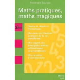 Maths pratiques, maths magiques Alexandre Bourjala Librio