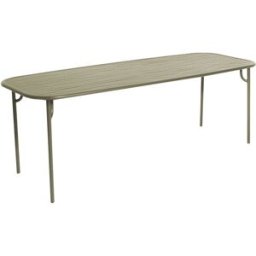 Petite Friture - Table rectangulaire Week-end - Vert - Aluminium thermolaqué époxy - Designer Studio BrichetZiegler
