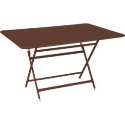 Fermob - Table pliante Caractère - Rouge - Acier - Designer Studio Fermob
