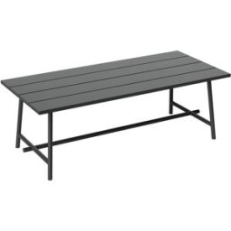 Fatboy - Table rectangulaire Fred's - Noir - Aluminium