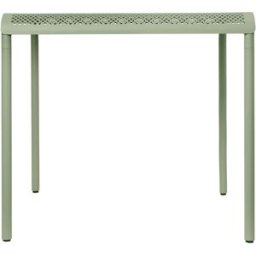 Ferm Living - Table carrée Dapple - Vert - Acier galvanisé thermolaqué - Designer Says Who