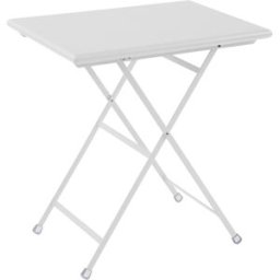 Emu - Table rectangulaire Arc en Ciel - Blanc - Acier verni