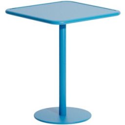 Petite Friture - Table carrée Week-end - Bleu - Aluminium - Designer Studio BrichetZiegler