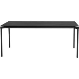 Petite Friture - Table rectangulaire Fromme - Noir - Aluminium - Designer Tom Chung