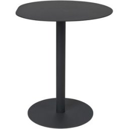 Ferm Living - Table ronde Pond Café - Noir - Acier galvanisé thermolaqué