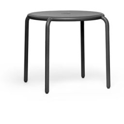 Fatboy - Table ronde Toní - Noir - Aluminium - Designer Erik Stehmann
