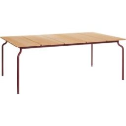 Magis - Table rectangulaire South - Bois naturel - Teck - Designer Konstantin Grcic