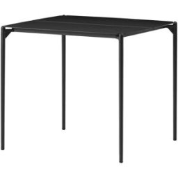 AYTM - Table carrée Novo - Noir - Aluminium thermolaqué - Designer Rasmus Falkenberg