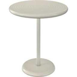 Tom Dixon - Table ronde Groove - Beige - Aluminium - Designer Tom Dixon