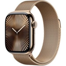 Apple Watch Series 10 Oled 42 Mm Numérique 374 X 446 Pixels Écran Tactile 4g Or Wifi Gps (satellite)