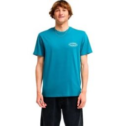 Billabong T-shirt à Manches Courtes Diamond Vision Colonial Blue S Homme