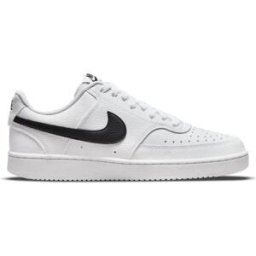 Nike Baskets Court Visionw Be White / Black-White EU 35 1/2 Femme