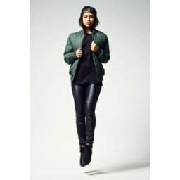 Urban Classics Veste Diamond Nylon Olive L Femme