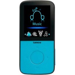Lenco Lecteur Mp3 Podo-153bu Blue One Size unisex