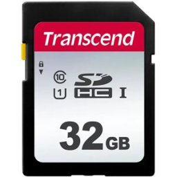 Transcend Carte Mémoire 300s Sd Class 10 32gb Black One Size unisex
