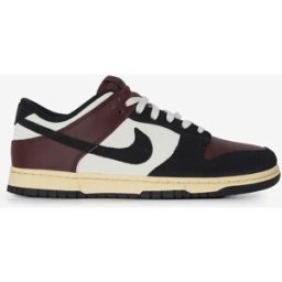 Nike Dunk Low blanc/noir/bordeaux 44 homme