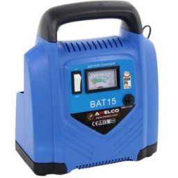 Awelco BAT 15 - Chargeur de voiture portable - alimentation monophasée - batteries 12/24V