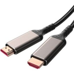 INF Câble HDMI 3m Mâle vers Mâle - 8K 240Hz HDR, nylon tressé, cuivre sans oxygène, HDMI2.0 compatible avec HDTV2.1