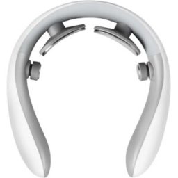 INF Masseur cervical télécommandé TENS+EMS, 10 modes, 16 intensités, chaleur, Bluetooth et batterie rechargeable