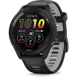 Garmin Forerunner 265 3,3 Cm (1.3") Amoled 46 Mm Numérique 416 X 416 Pixels Écran Tactile Noir Wifi Gps (satellite)