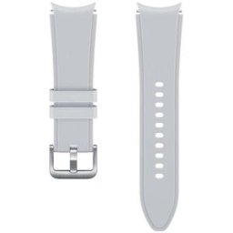 Cinturino Samsung Ridge Sport Band Et-sfr88ssegeu Per Galaxy Watch 4 4 Classic Argento Fluoroelastomero Size S M