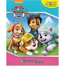 ALO Pat'patrouille 10 Figurines Et Un Tapis De Jeu - Livre Cartonné De 10