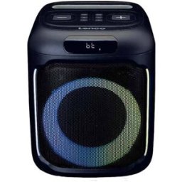 Enceinte Tws Bluetooth 5.0 Compacte Ipx4 100w Rms Avec Éclairage Led Et Micro Noir Lenco