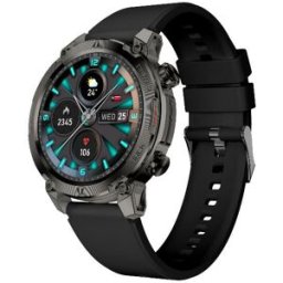 Nilox Nxswtrailround Smartwatche Et Montre De Sport 3,53 Cm (1.39") Numérique 360 X 360 Pixels Écran Tactile Noir