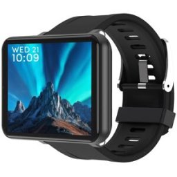Montre Connectée Android 4g Écran Large 2.8' Gps Wifi Smartwatch Multisport Noir Yonis