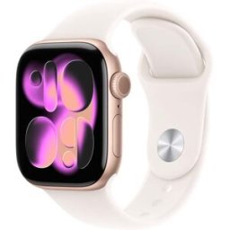 Apple Watch Series 11 Oled 42 Mm Numérique 374 X 446 Pixels Écran Tactile Or Rose Wifi Gps (satellite)