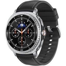 Samsung Galaxy Watch 8 Classic 3,3 Cm (1.3") Amoled 46 Mm Numérique 438 X 438 Pixels Écran Tactile Argent Wifi Gps (sat