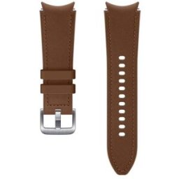 Cinturino Samsung Et-shr88saegeu Smartwatch Samsung Galaxy Watch4 Watch4 Classic Hybrid Leather Strap Band Bronzo