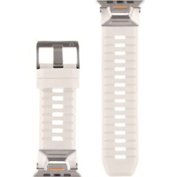 Bracelet Pour Apple Watch Ultra Tactique Robuste Gris Clair Tactical