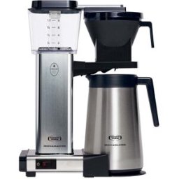 Machine À Café Filtre Moccamaster Comptoir Black, Silver Ground Coffee 10 Tasses