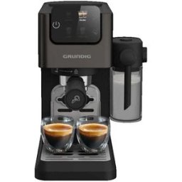 Machine À Expresso Grundig Multi-boissons Comptoir Anthracite Coffee Capsule, Ground Coffee 2 Tasses