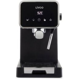 LIVOO Machine A Café Expresso - Dod218n - 1100 W - 20 Bars - Noir